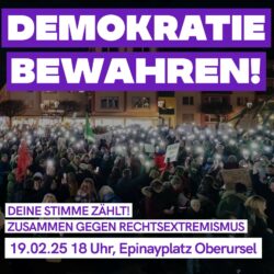 Demokratie bewahren!