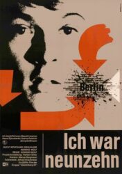 Filmplakat Ich war neunzehn